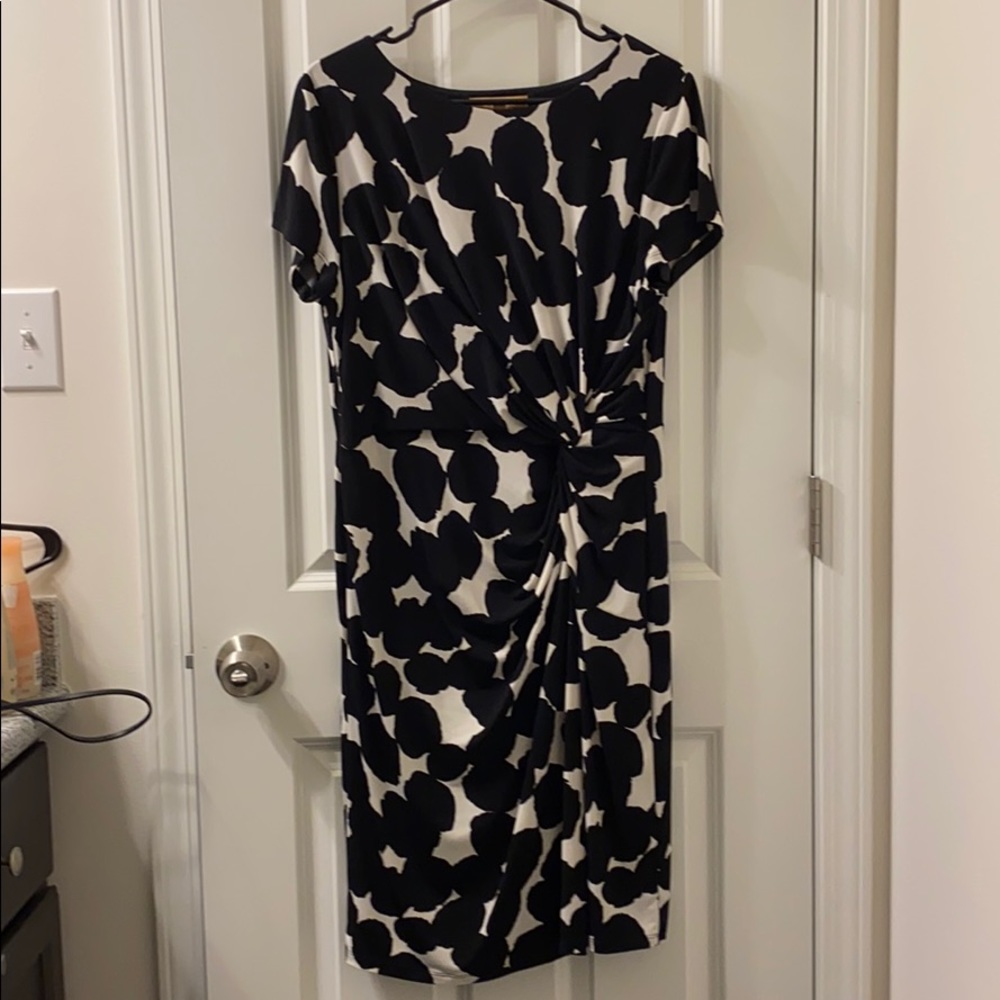 Black and white Ellen Tracy dress